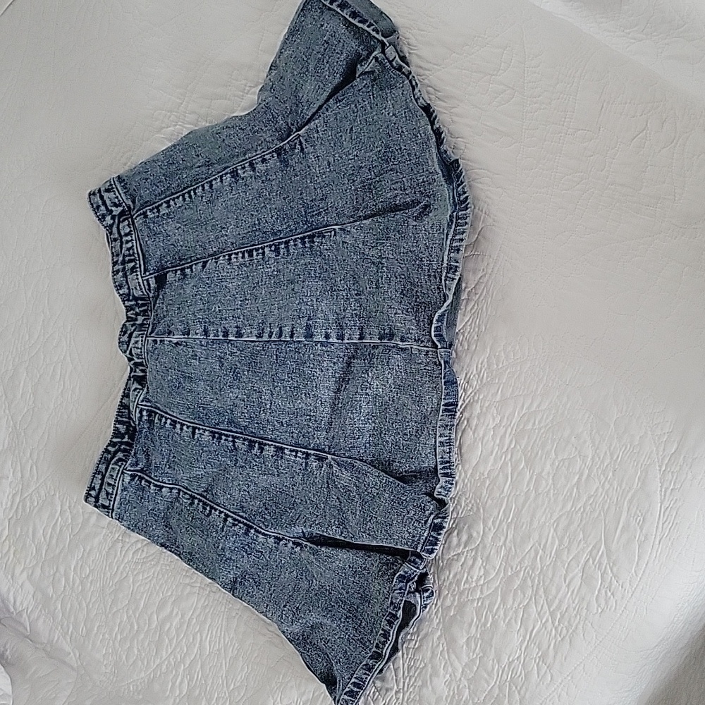 Denim skirt